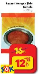 LEZZETİ ANTEP /ŞİRİN KÜNEFE • 135 G LEZZETİ ANTEP /ŞİRİN KÜNEFE • 135 G